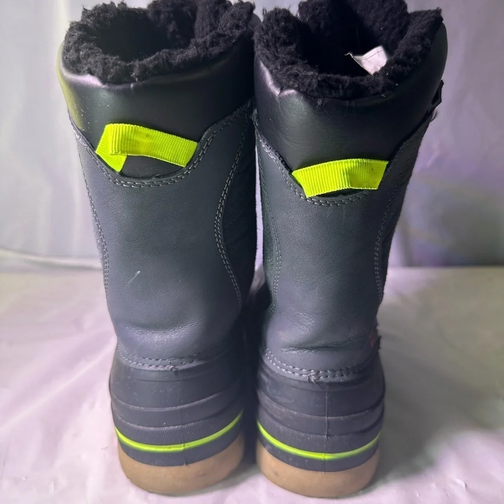 Swiss Tech Kids Boots - Black and Green